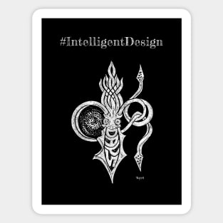 Intelligent Design Squid Sticker